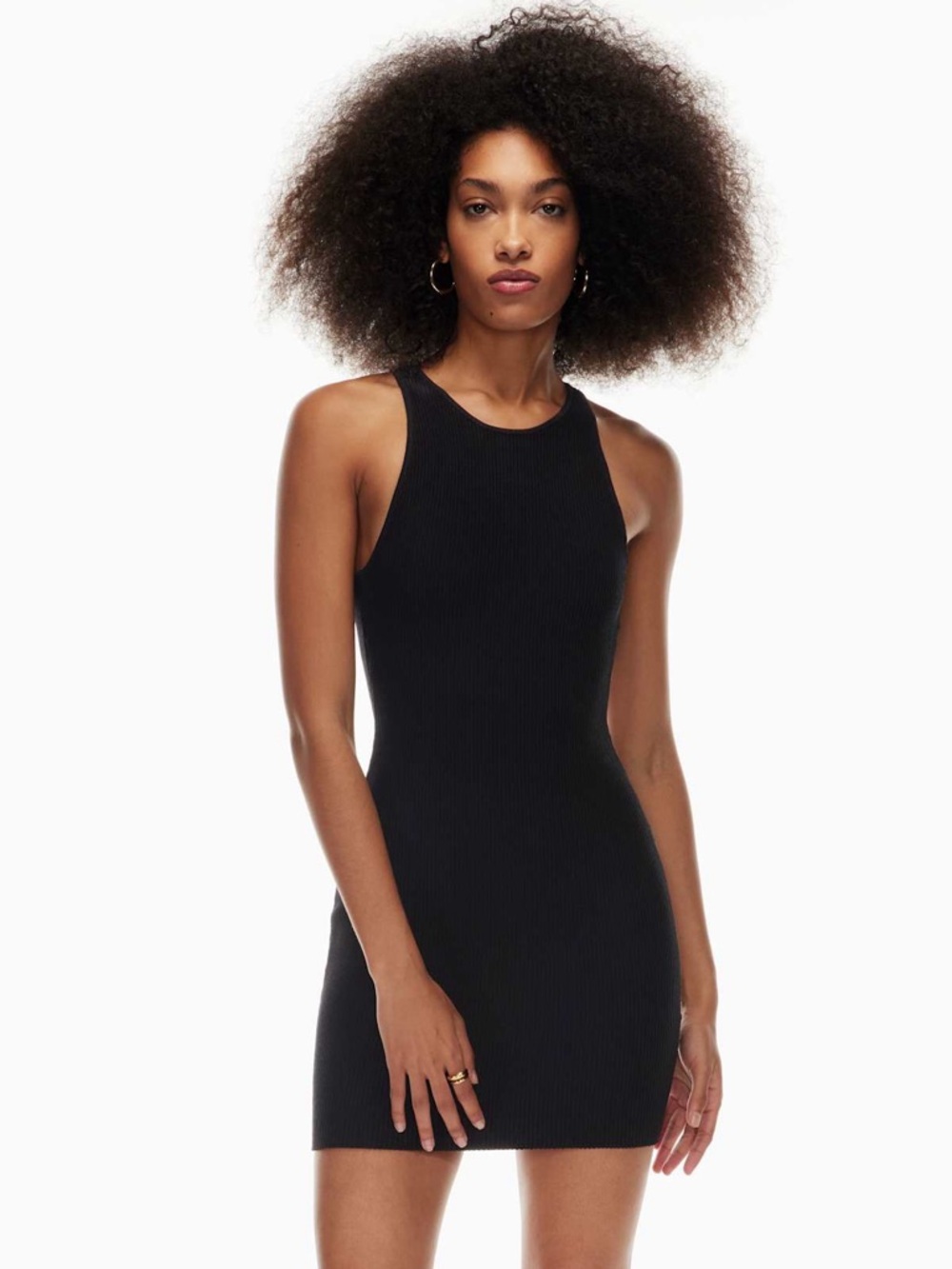 Aritzia Babaton Sculpt Knit Winslet Open Back Mini Dress - Picture 4 of 5